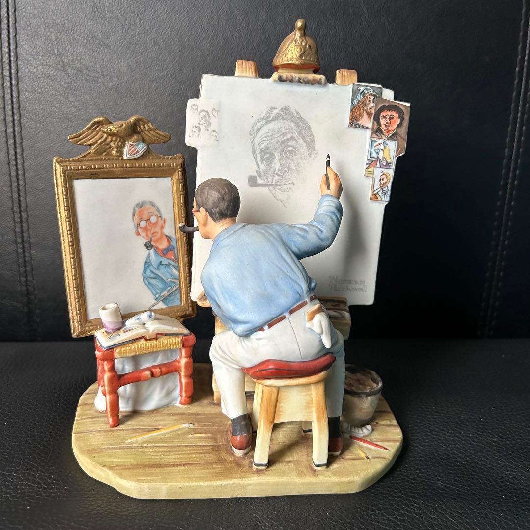 絶版☆ノーマン ロックウェル トリプル セルフポートレート/米国