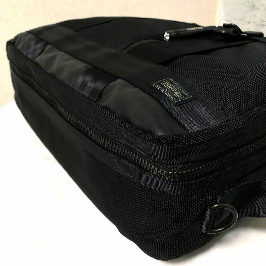 極美品✨ポーター ヒート ビジネスバッグ 3way A4可 マグライト ブラック