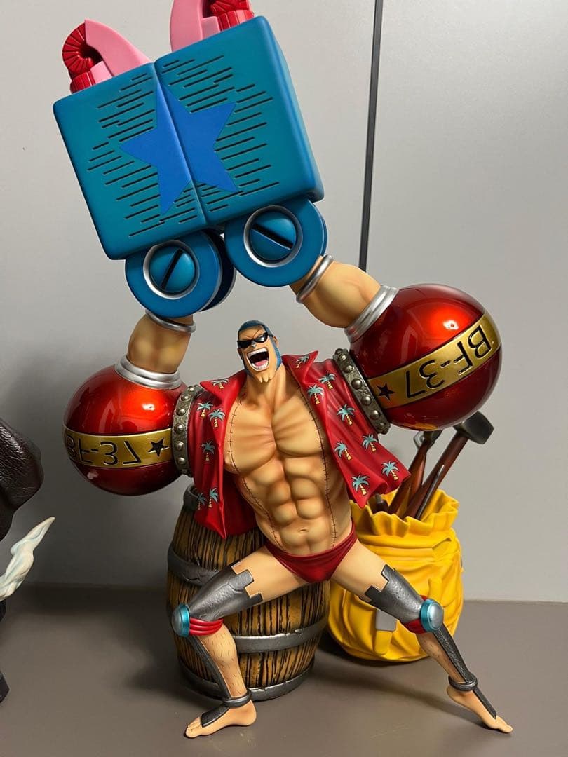 ワンピース フランキー フィギュア ガレージキット 塗装済み品 - メルカリ