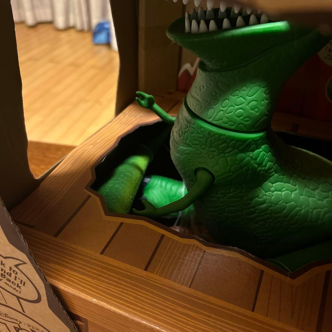 ★未使用 ディズニー ピクサー レックス 等身大 トーキングフィギュア