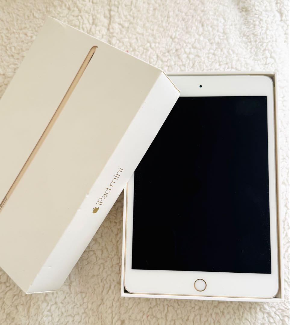 Apple iPad mini 4 Wi-Fi + 32GB ゴールド - メルカリ