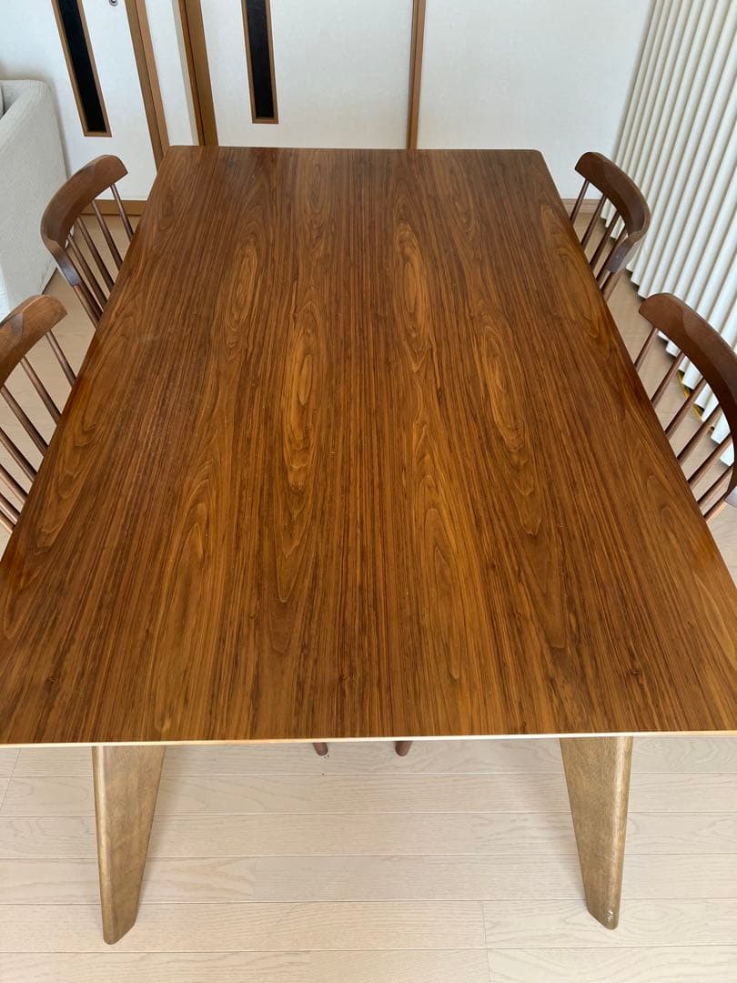 【地域限定送料込み】定価150,000円　ダイニングテーブルセット　椅子4脚