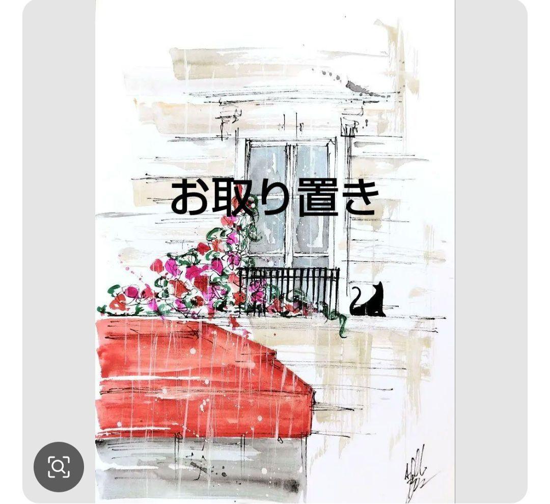 原画#3351　ラスベガス　水彩画　ドローイング　スケッチ　アート　絵画　風景画