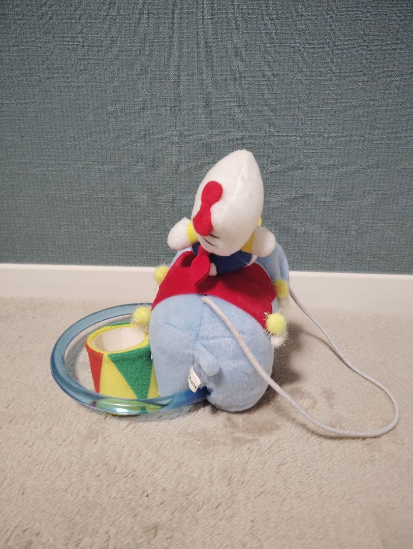 激レア　ぞう　キティ　ぬいぐるみ　タオルハンガー　サーカス　象に乗ったキティ