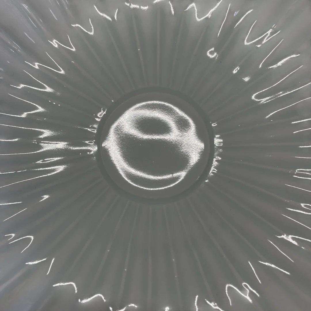 上田恒次　白磁菊皿　共箱