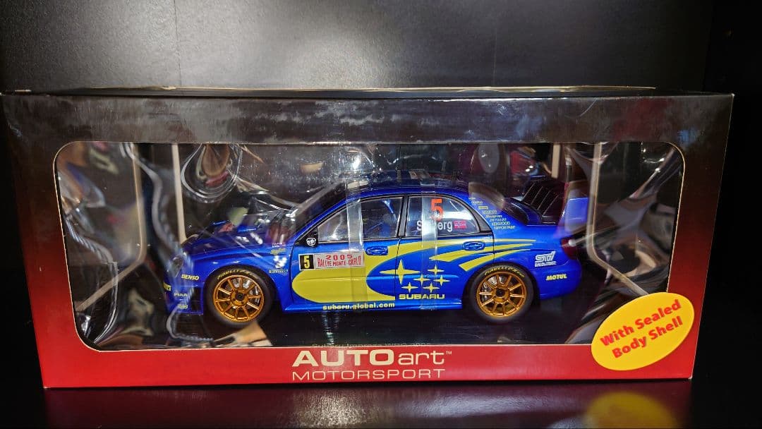 autoart 1/18 スバル インプレッサ WRC 2005