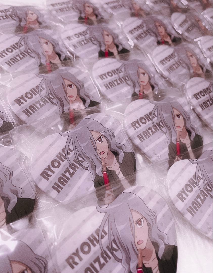 イナイレ 灰崎凌兵 店舗限定 マルイコラボ ハート缶バッジ 30点