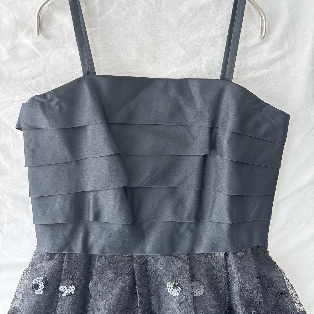 HARDY AMIES ハーディエイミス　ドレス　スパンコール　レース　13号