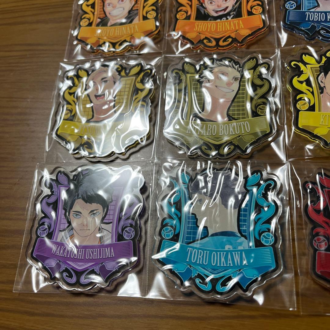 ハイキュー　JF アクリルバッジコレクション　全種セット