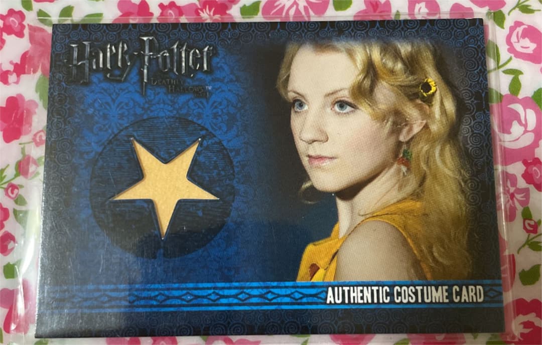 ハリーポッターサイン入りルーナ・ラブグッドポートレート