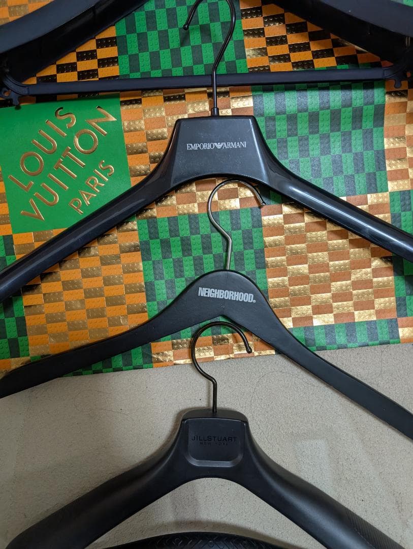 ブランドハンガー5本セット