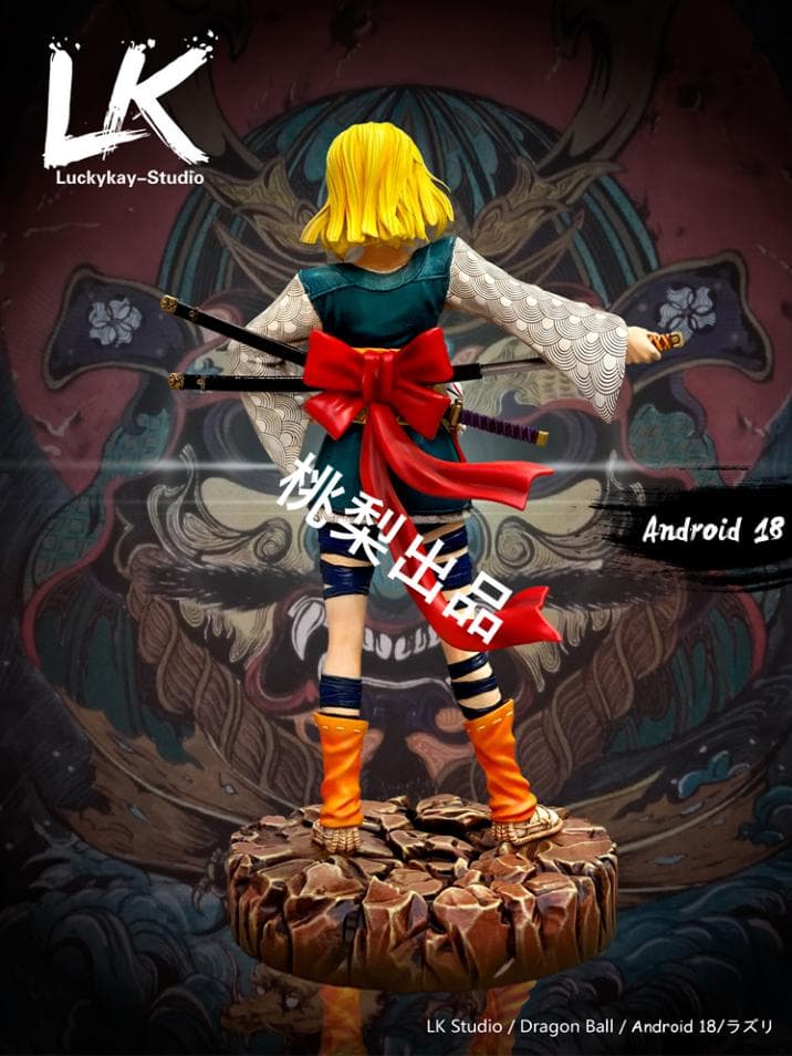 新品未開封『ドラコンボール』LK　人造人間18号 ガレージキット スタチュー