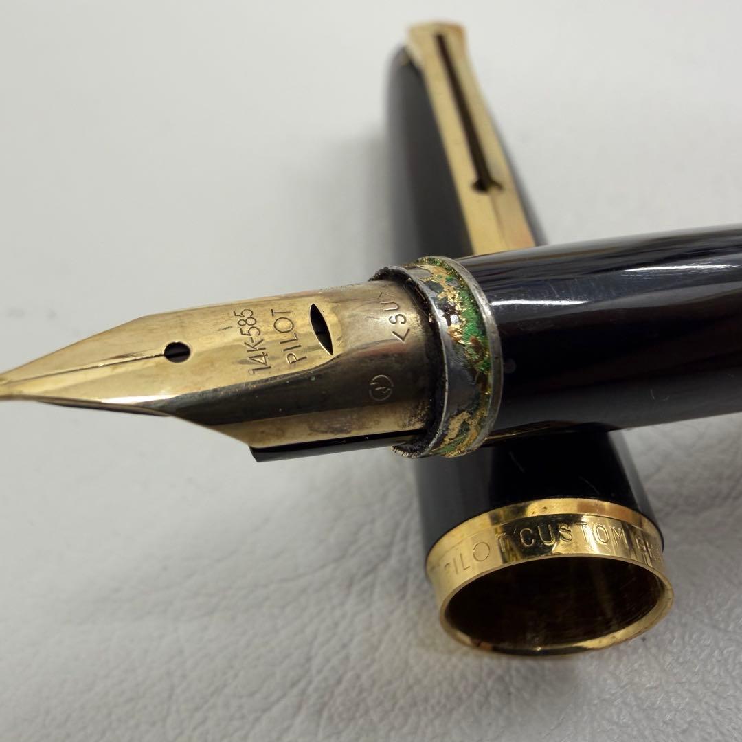 P23 万年筆 パイロット PILOT 14K K14 585 黒 万年筆万年筆 万年筆一般