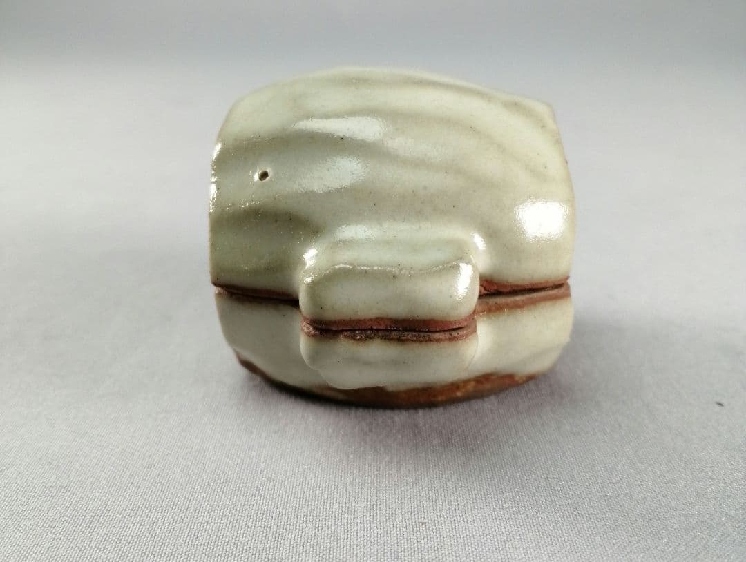 販売 【茶事具】九谷焼青磁槌香合 香合326