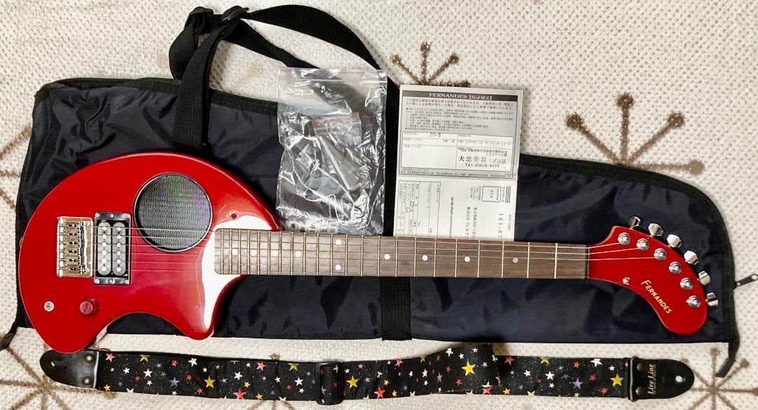 にっと！FERNANDES ZO-3　アンプ内蔵 専用ソフトケース付 FERNANDES ZO-3 パステルグリーン 専用ソフトケース付き 楽器・機材