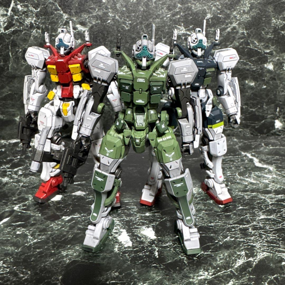 ガンダムジークアクス　HG ゲルググ　ジオンカラー　塗装完成品　ガンプラ