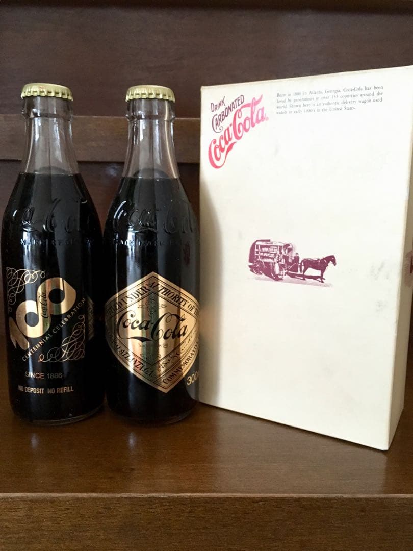 コカコーラ 100周年記念限定品 コカ・コーラ100周年記念ボトル 3種類