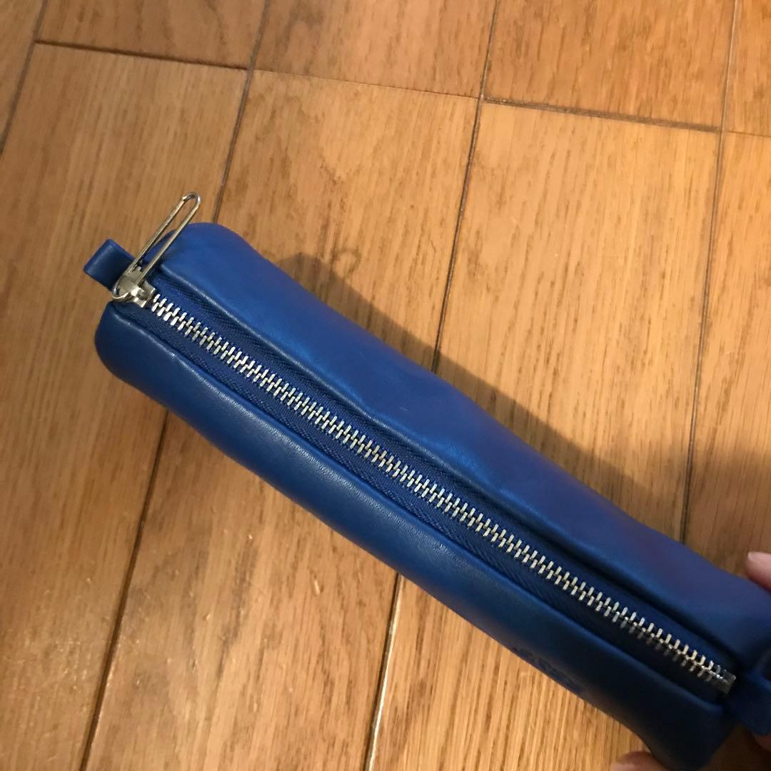 BREE ブリー ペンケース 筆入れ 革製 筒型