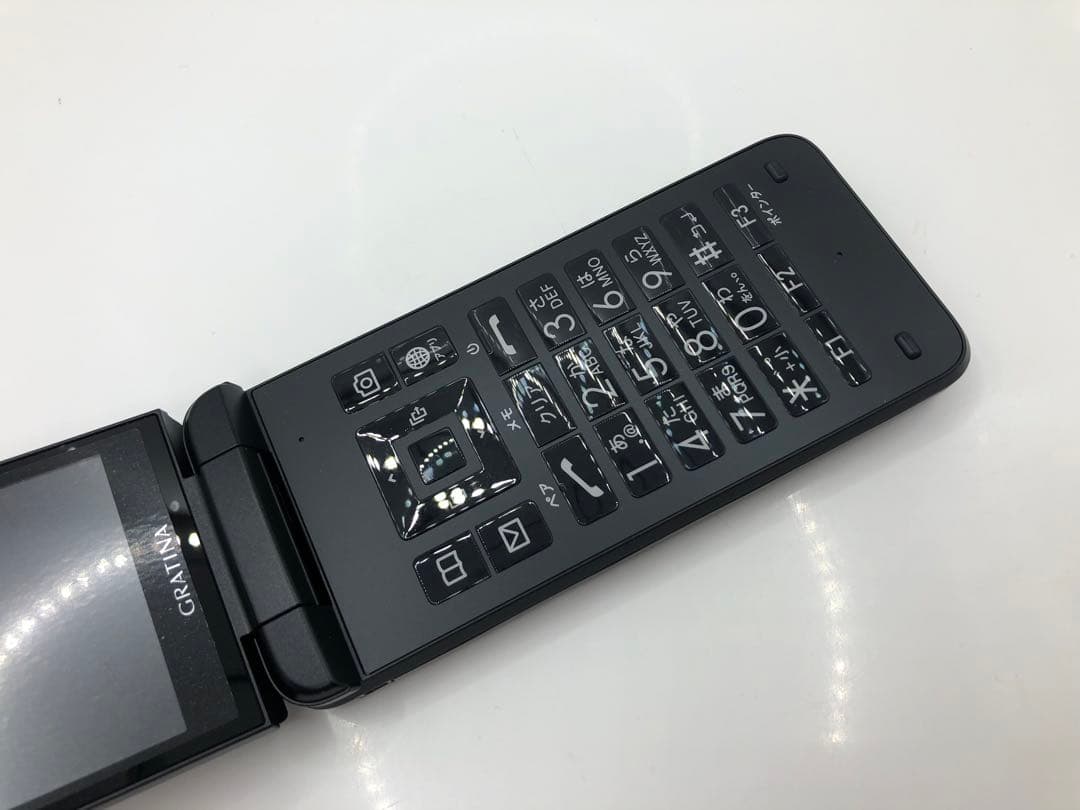 【SIMロック解除済 】au GRATINA KYF42 ブラック
