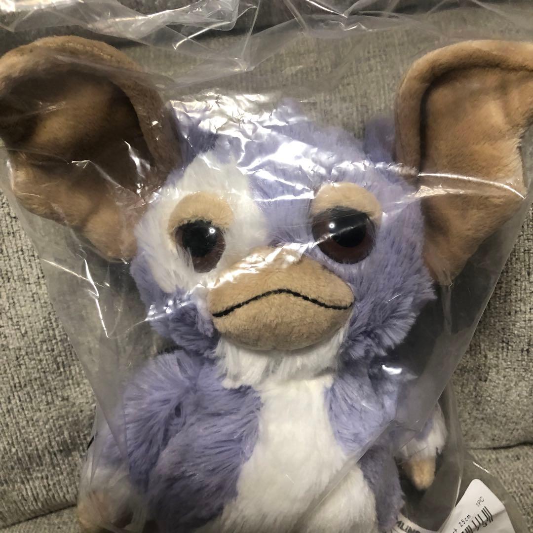 ギズモ ぬいぐるみ NICI 25cm ピンクグレー　ライラックグレー