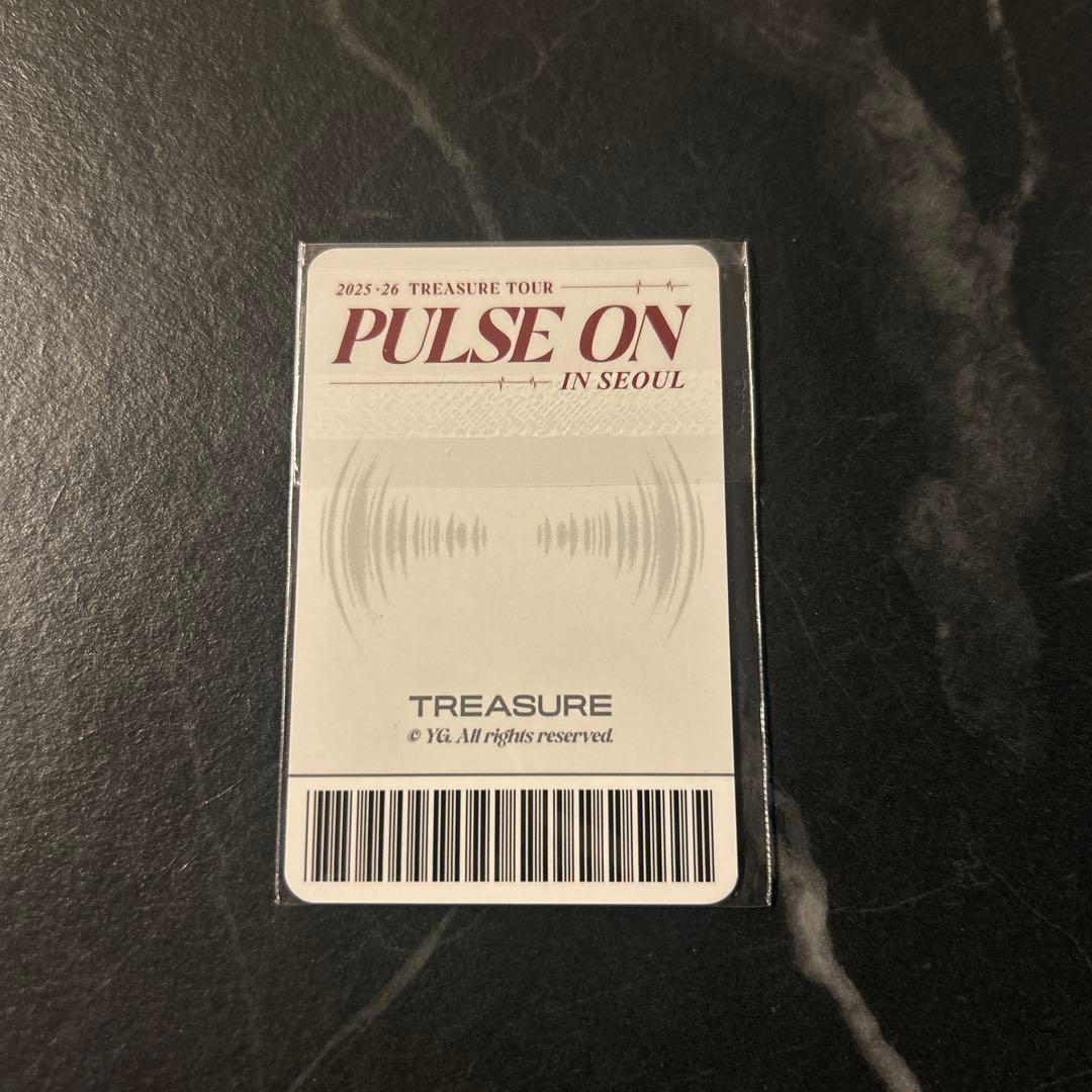 TREASURE アサヒ PULSE ON トレカ - メルカリ