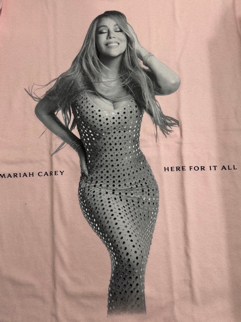 新品】MARIAH CAREY Mサイズ Tシャツ 2025年LIVE tシャツ メンズ