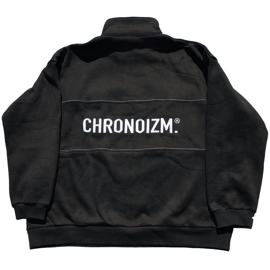 CHRONOIZM ハーフジップスウェット