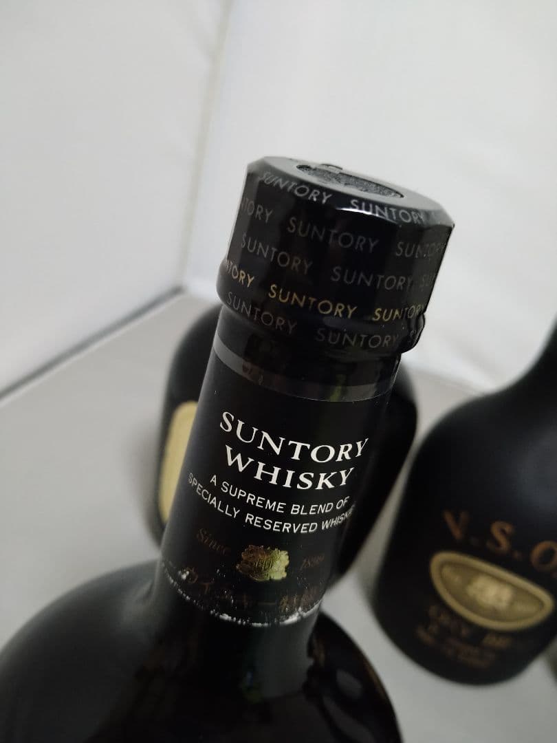 SUNTORY OLD V.S.O.P等 ウイスキー ブランデー 4本 未開栓