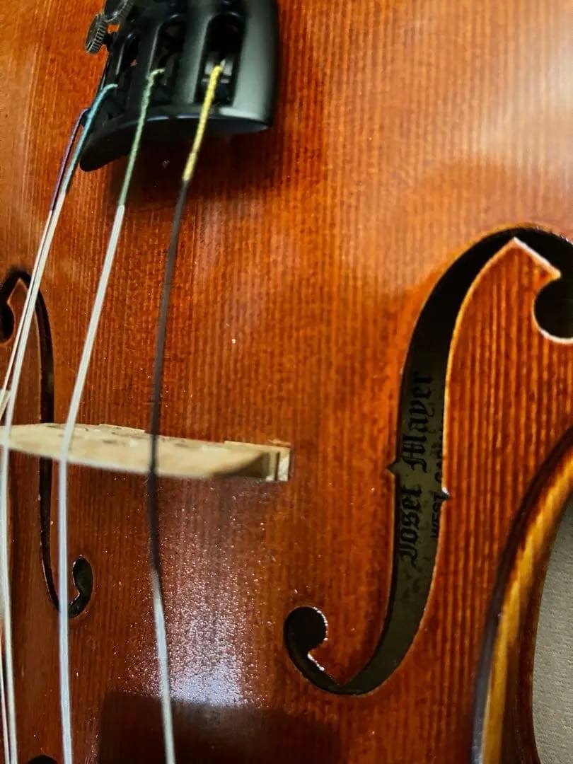バイオリン　4/4 本体とケース付属品　チューナー　ジョセフマイヤー　1981年