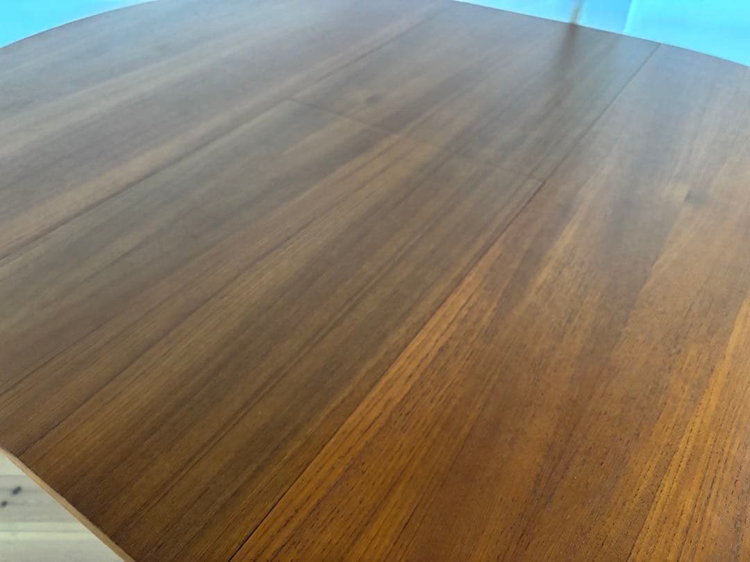 Jentique/ジェンティーク ラウンドエクステンションテーブル