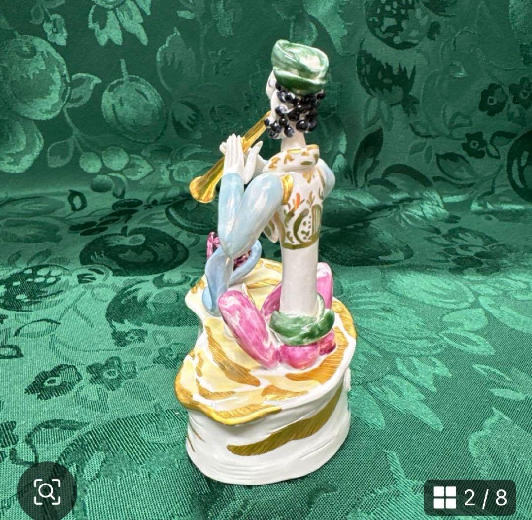 ☆マイセン☆アトリエ作品☆手びねり人形☆干支【巳年】☆新品未使用