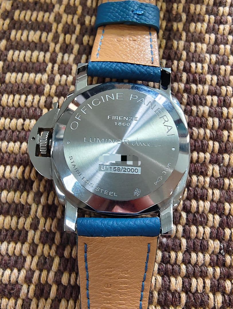 パネライ ルミノール ドゥエ 3デイズ アッチャイオ PAM00906 自動巻き