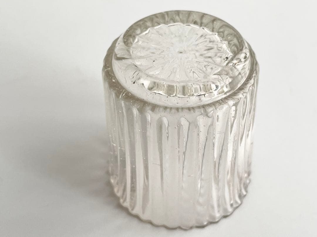 骨董 アンティーク 江戸ガラス 杯 猪口 酒器 硝子 ギヤマン 義山