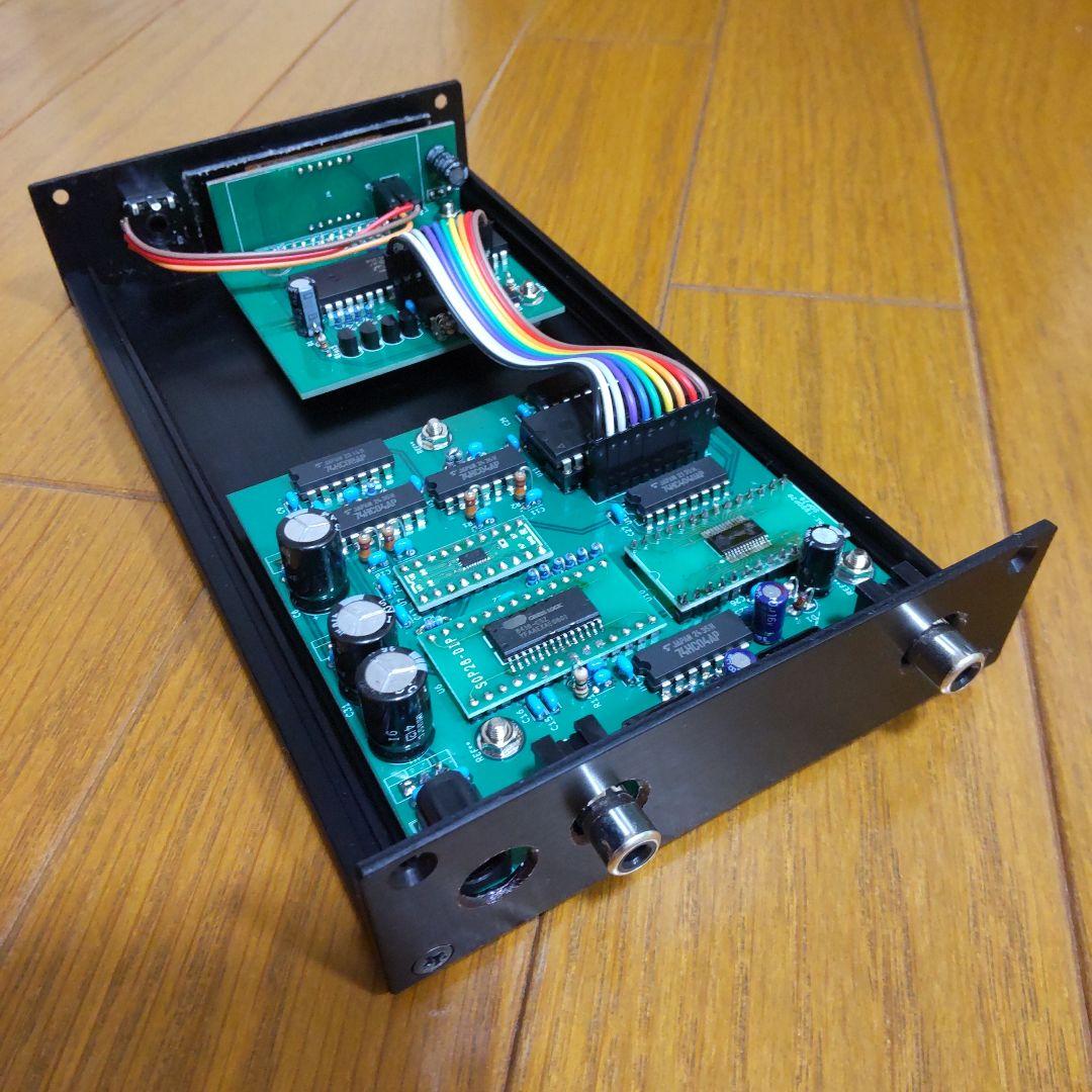 自作ステレオVUメーター202号機（TEACワイドタイプ大型） 自作ステレオ