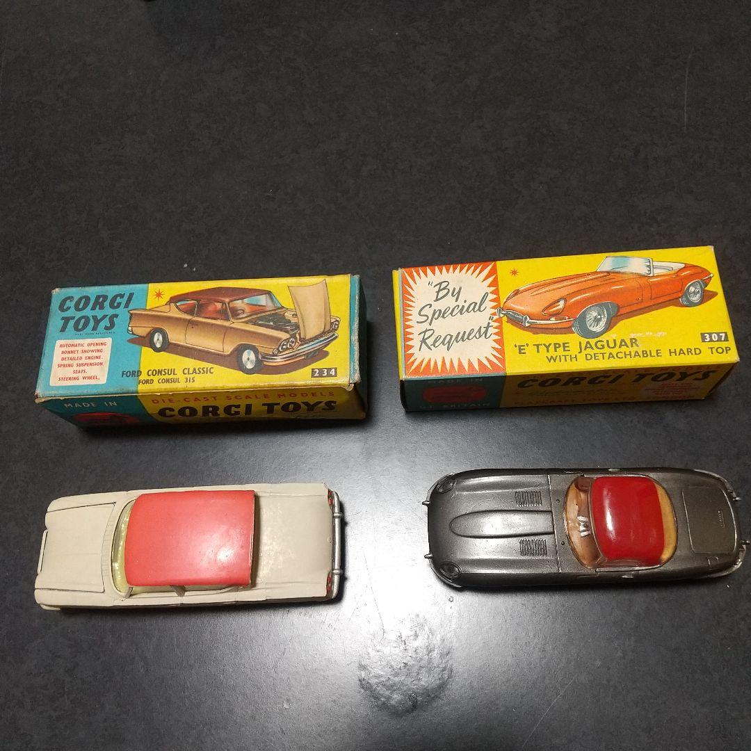 lesney models of yesteryear 9台とcorgi7台