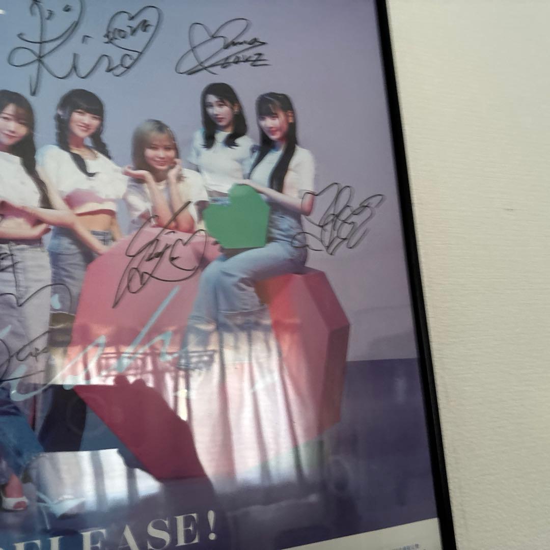 LOVE イコラブ Be Selfish 全員直筆サイン入りポスター