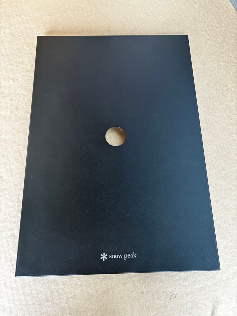 ステンレストレー1ユニット ブラックFES-085-BK スノーピーク