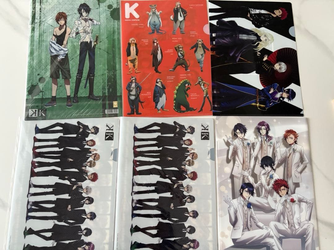 アニメK クリアファイル アニくじ 特典 イベント FC