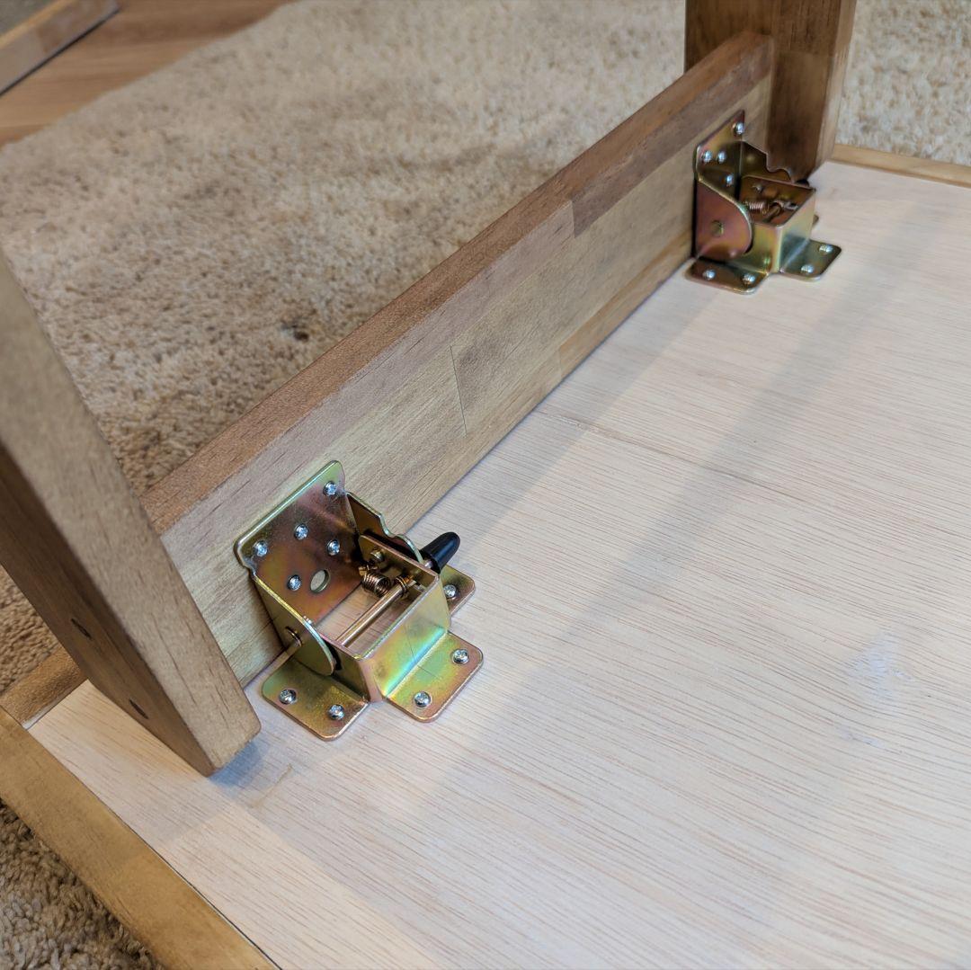 現物につき】ローテーブル木製テーブル✨ハンドメイド折りたたみ