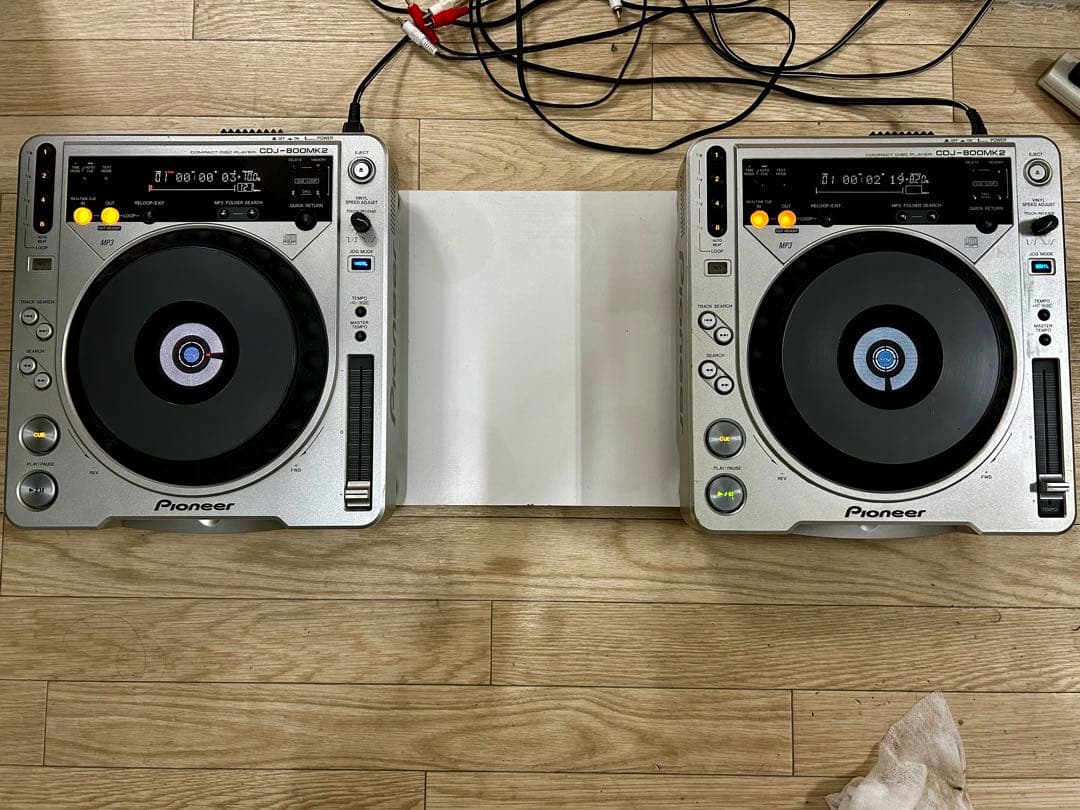 Pioneer CDJ800mk2 2台セット 728 pioneer CDJ-800 mk2 2台セット