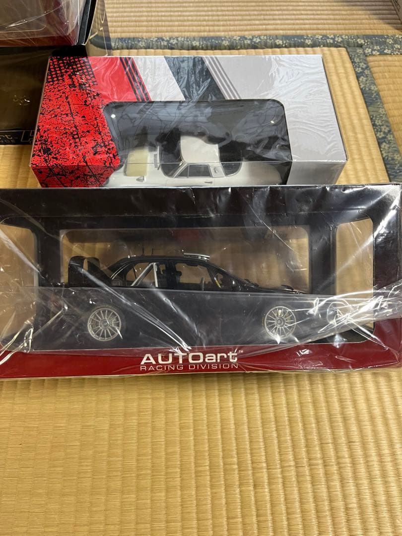 22まぜ ２台 AUTOart 三菱 ランサー WRC05 1/18