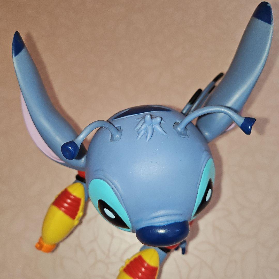 激レア ディズニー スティッチ 光線銃 ソフビ フィギュア 大サイズ