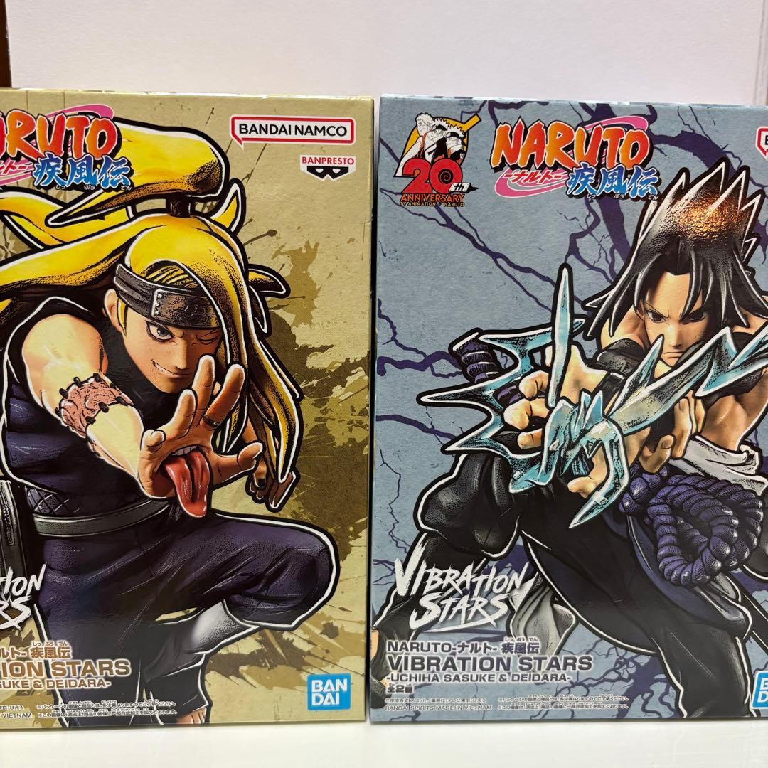 NARUTO うちはサスケ デイダラVIBRATION STARS 2種セット - メルカリ