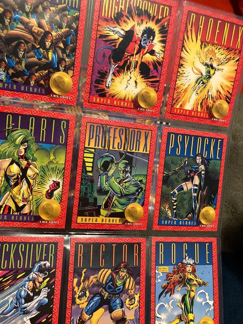 1993スカイボックス社製 X-MENシリーズ2 レギュラーカード 全100種