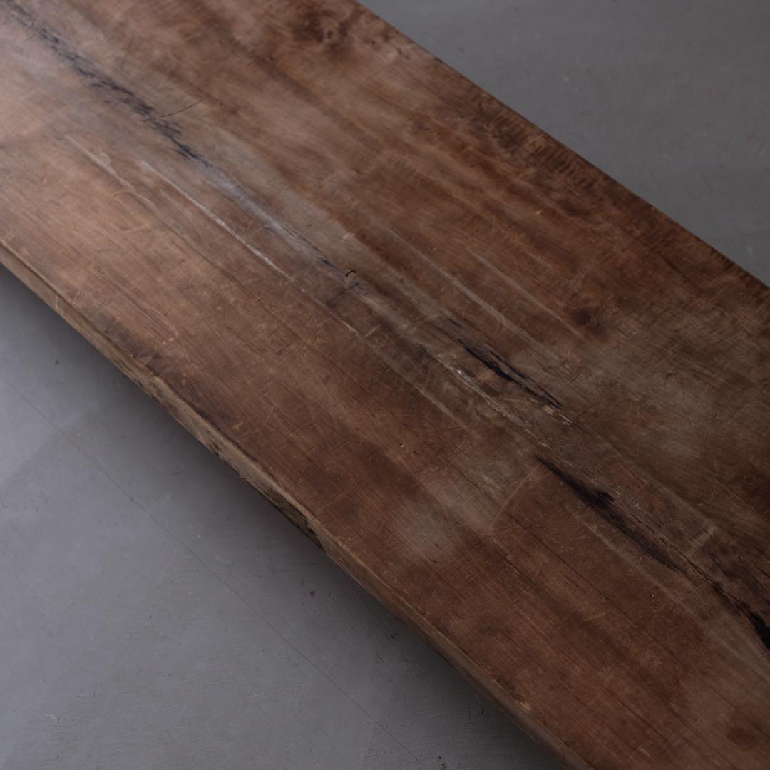 桜材 古い裁ち台 ローテーブル 座卓 文机 サイドボード テレビ台 花台