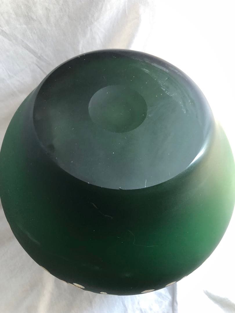 ○骨董品○￼壺○花器○ガラス○河口馬次郎作