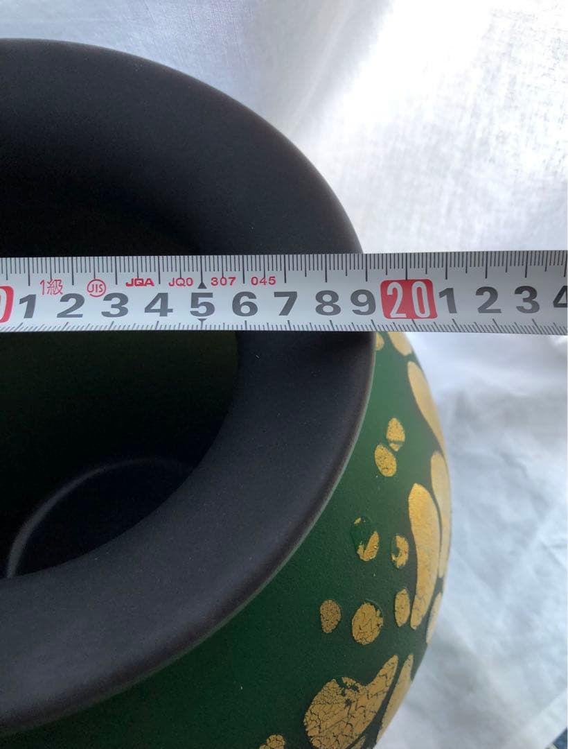 ○骨董品○￼壺○花器○ガラス○河口馬次郎作