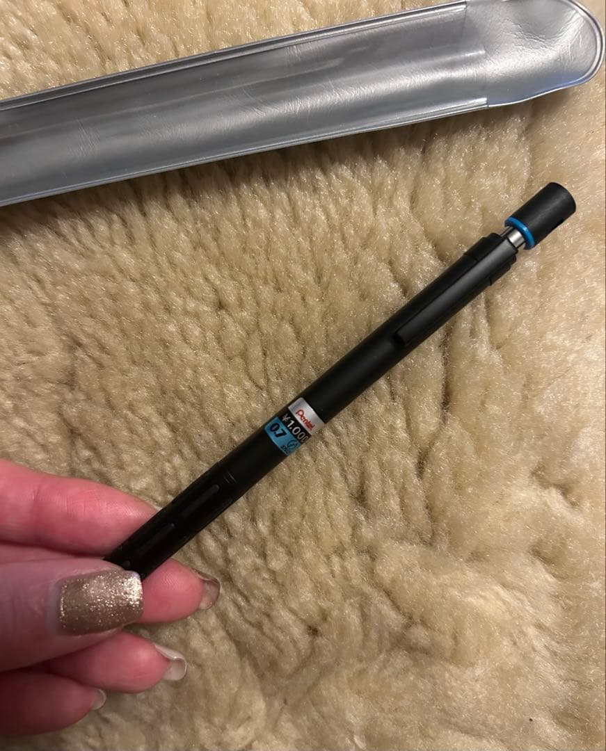 たど様◇レア廃盤◇旧型ぺんてる◇GRAPH1000◇PG1007青◇0.7シース