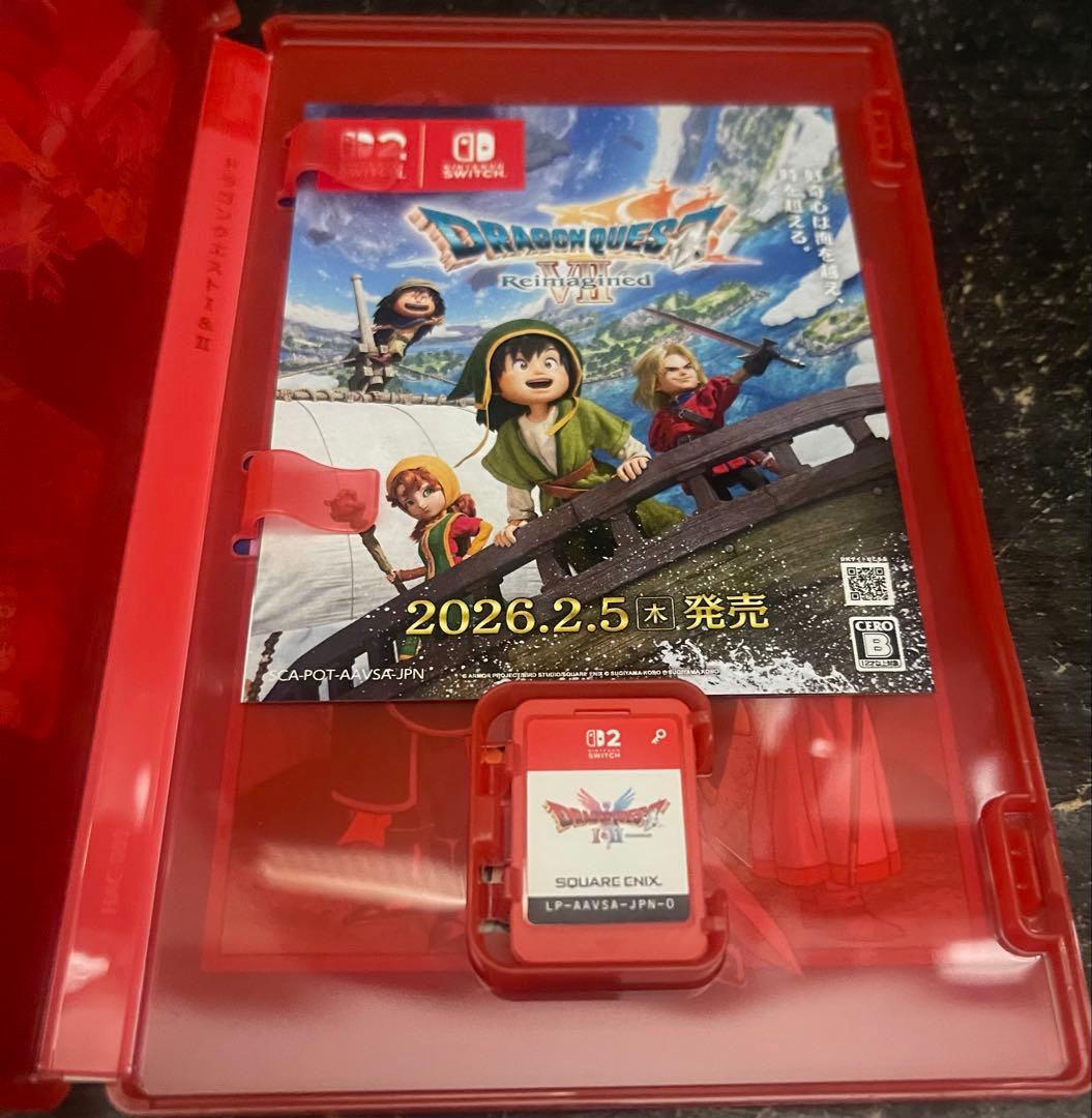 Switch版 ドラゴンクエスト1.2.3の2本セット売り！