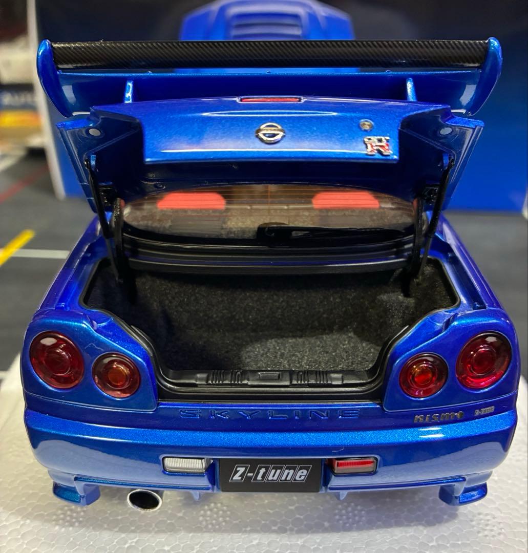 オートアート 1/18 日産GT-R R34 Z tune